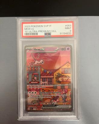 Mew psa9 pokemon