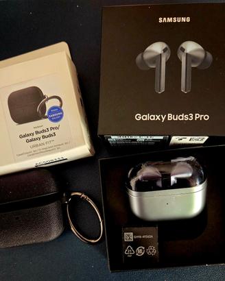 Samsung Galaxy Buds 3PRO In Garanzia(07/26)+Cover