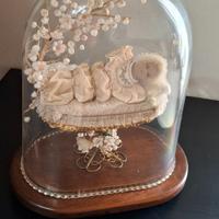 Maria bambina inizi 900 in teca