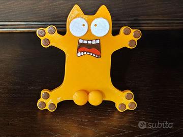 Supporto smartphone gatto stressato