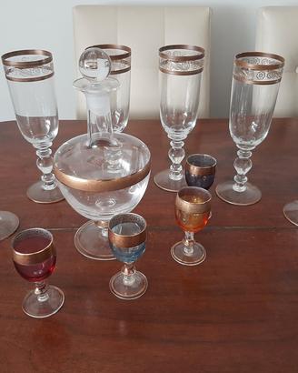 set bicchieri da liquore 