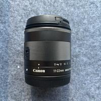 Obiettivo Canon EF-M 11-22mm – grandangolo