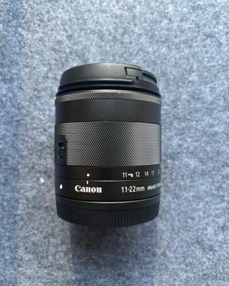 Obiettivo Canon EF-M 11-22mm – grandangolo