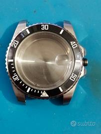 Cassa acciaio inox , fondello a vite