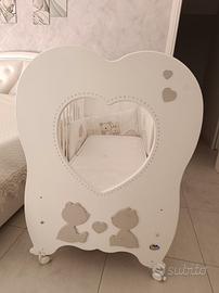 lettino/culla baby Expert cuore di mamma 
