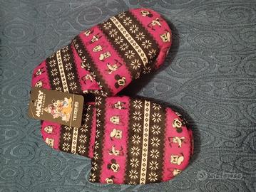 Pantofole bambini/e Disney Tezenis nuove tg. 25/30