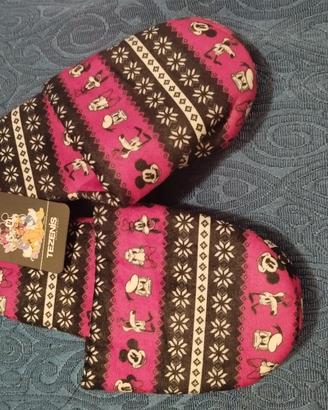 Pantofole bambini/e Disney Tezenis nuove tg. 25/30