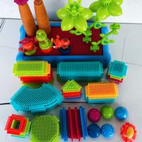 Bristle Blocks Protoys Giungla + Contenitore