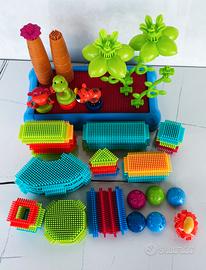 Bristle Blocks Protoys Giungla + Contenitore
