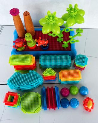 Bristle Blocks Protoys Giungla + Contenitore