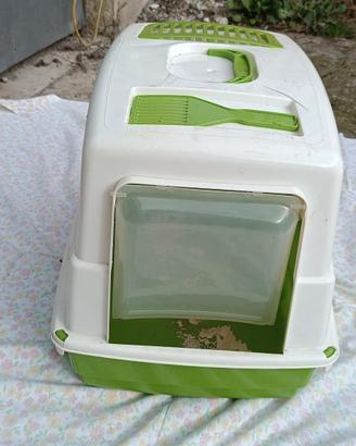 lettiera chiusa per gatti