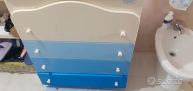 settimino azur con vaschetta 