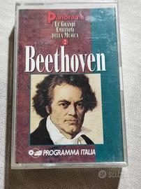 AUDIOCASSETTA MUSICA BEETHOVEN PANORAMA 