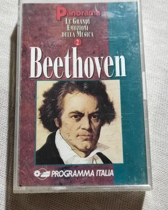 AUDIOCASSETTA MUSICA BEETHOVEN PANORAMA 