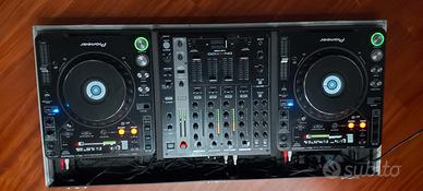 Console 2 Cdj1000 mk3 mixer Denon DN-1100x 