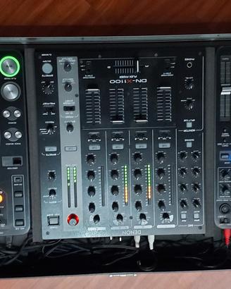 Console 2 Cdj1000 mk3 mixer Denon DN-1100x 