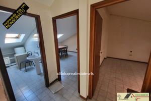 Mansarda mq 90 ascensore panoramica