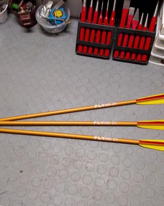 Frecce per balestra Fly tech 2219 in alluminio 