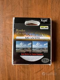 Filtro kenko Smart MC UV 370 da 72mm