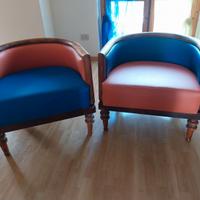 Poltroncine anni 30 art deco