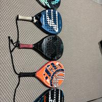 racchette da padel usate vari marchi