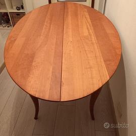 Tavolo in legno apertura a libro