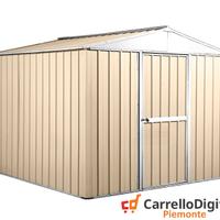 Box porta attrezzi in lamiera 276x260 beige