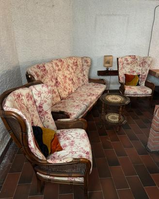 SET DIVANI VINTAGE ANNI 60/70