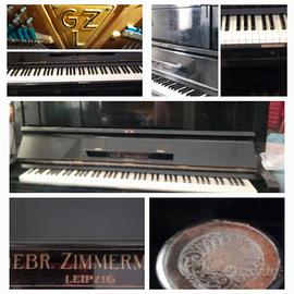 PIANOFORTE GEBRIEL  ZIMMERMANN  FUNZIONANTE