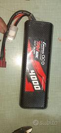 batteria lipo gens ace 4000 mah 7.4v 2s 60c