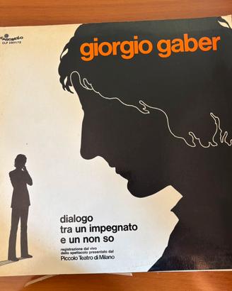 Disco 33 giri Giorgio Gaber