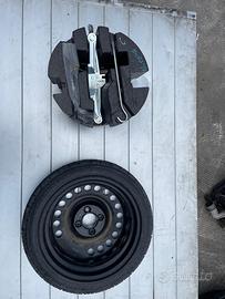 Ruotino ruota di scorta nissan micra del 2017