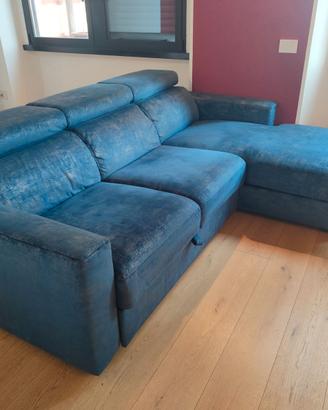 Divano Poltronesofà Libolla 4 posti con penisola