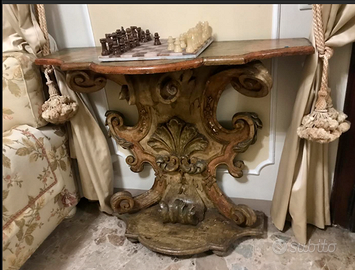 PREGIATAconsolleCIRMOLOrealizzataMANOanticaFINE800