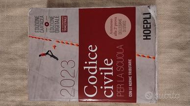 Codice Civile per la Scuola 2023 Hoepli Usato