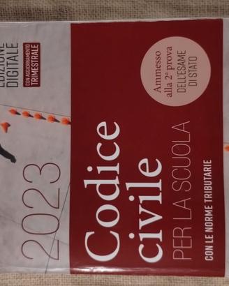 Codice Civile per la Scuola 2023 Hoepli Usato