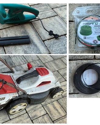 Kit Tagliabordi, Tagliasiepi, Tagliaerba elettrici