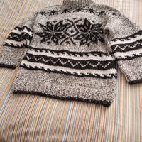 maglione lana a stelle