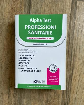 alphatest nuovo professioni sanitarie