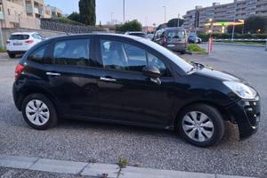 Citroen C3 2013 marciante incidentata 98mila km