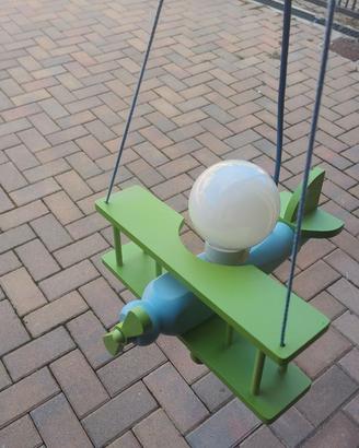 Lampadario aeroplanino per cameretta bimbo