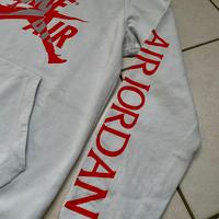 Felpa Nike Air Jordan uomo L bianca con stampe