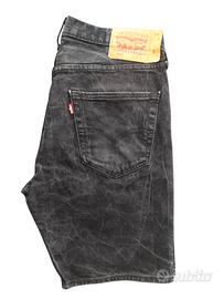 Jeans Levi's 501 corto nero uomo 