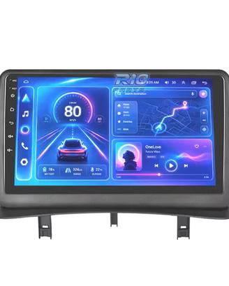 RADIO GPS 9'' ANDROID 13 RENAULT CLIO 3 05-14 2 DI