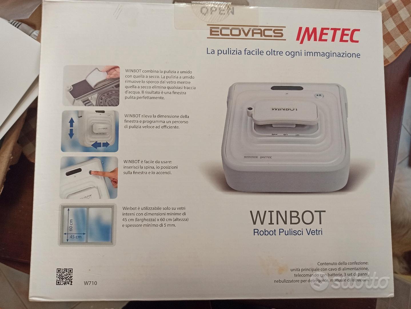 Robot lavavetri/finestre Imetec Winbot - Elettrodomestici In vendita a  Novara