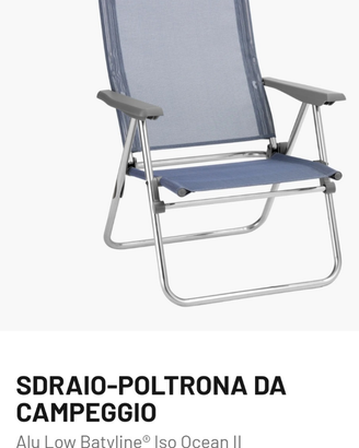 Sdraio da giardino/campeggio