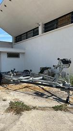 Carrello ellebi 1800 kg 7,20 metri massima di lung