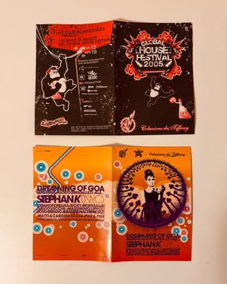 Flyers poster echoes disco club invito riduzione