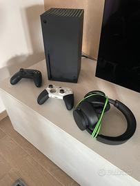 Xbox series X+controller elite 2+cuffie Microsoft