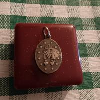 Ciondolo Madonna argento 